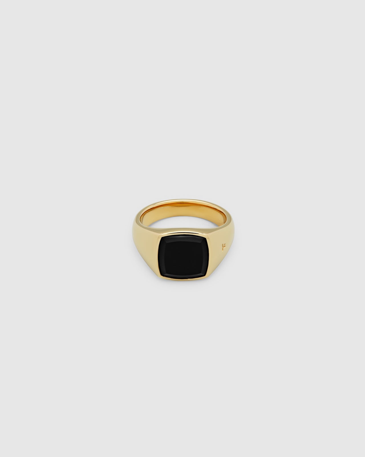 Kay Ring Gold Black Onyx
