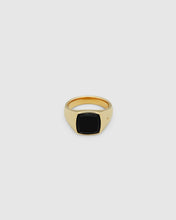 Kay Ring Gold Black Onyx