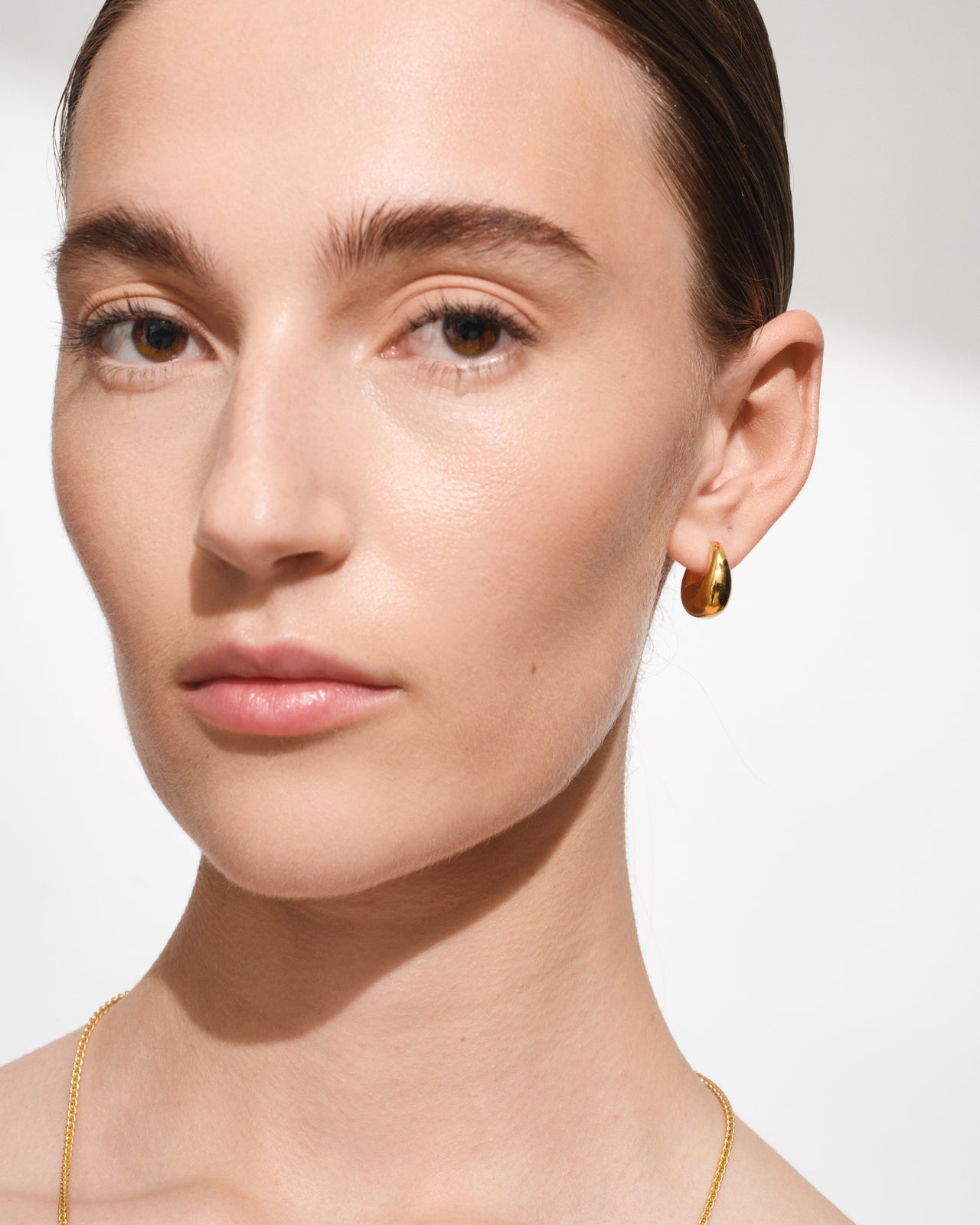 Bao Hoops Small Gold