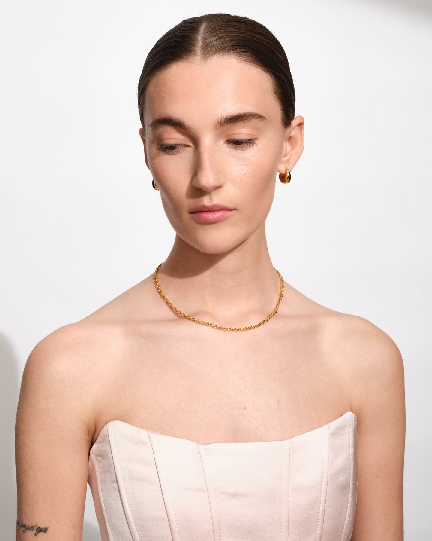 Bao Hoops Small Gold