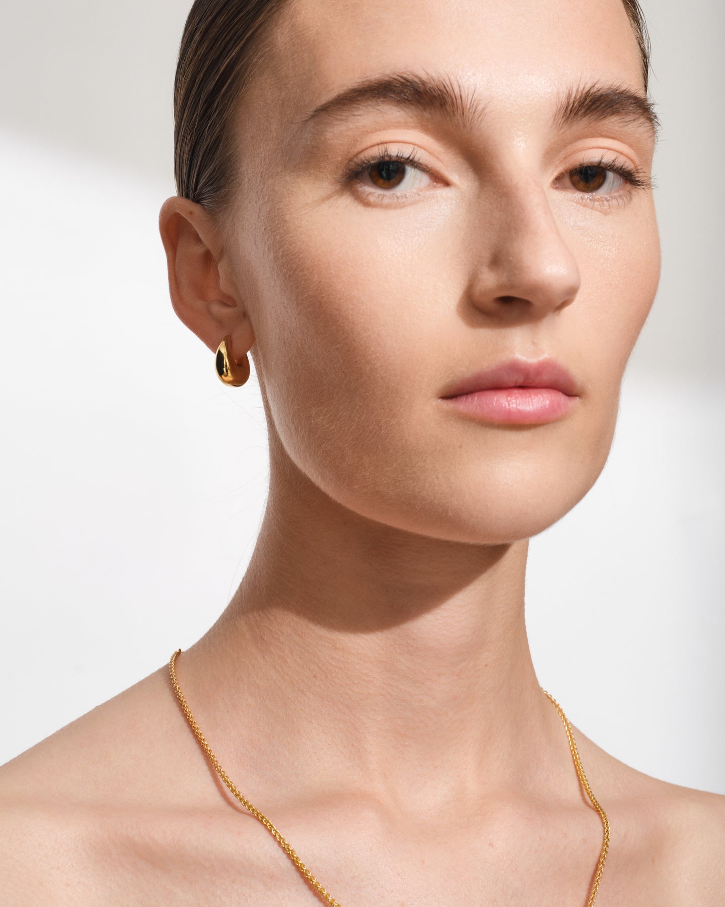 Bao Hoops Small Gold