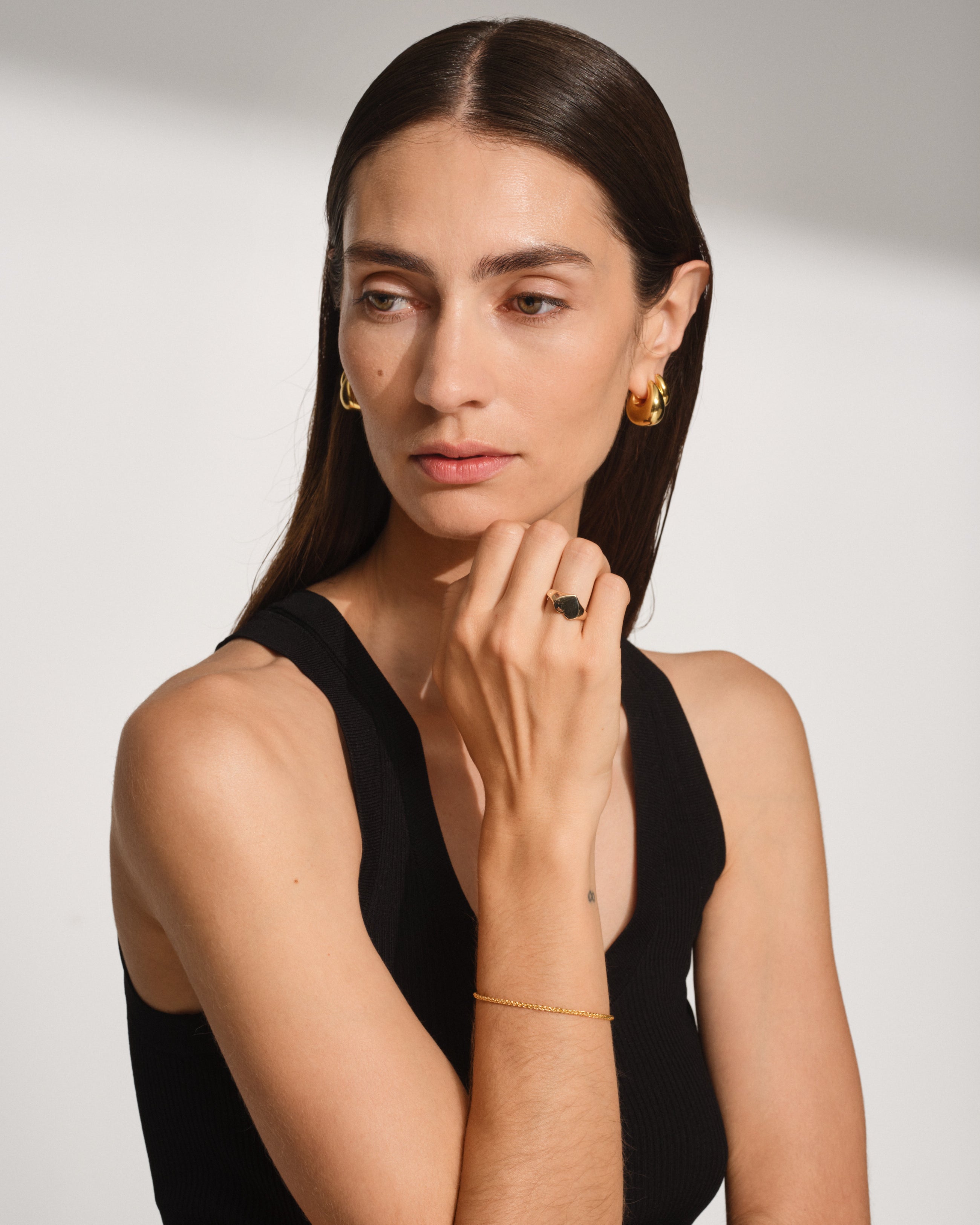 TOMWOOD スパイク Bracelet Gold 8.3インチ Spike Bracelet Gold – Tom Wood
