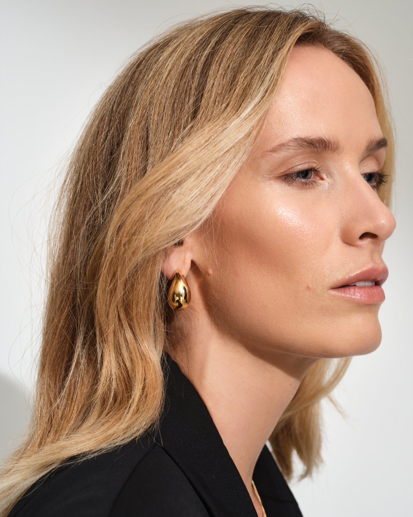 Bao Hoops Large Gold