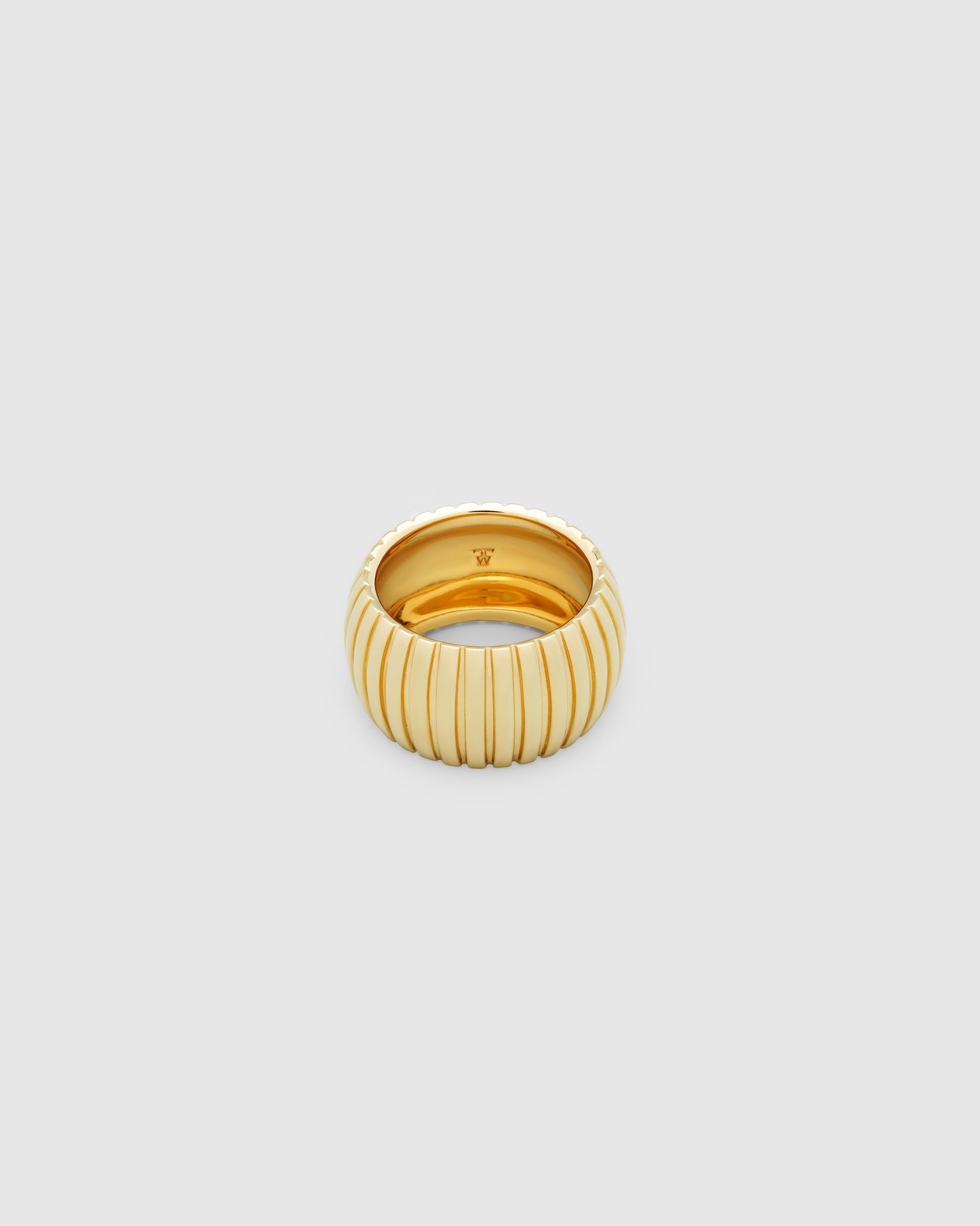 Tubogas Ring Medium Gold