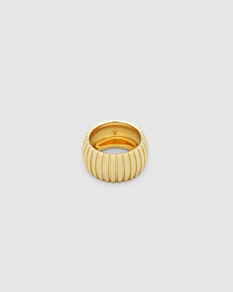 Tubogas Ring Medium Gold – Tom Wood