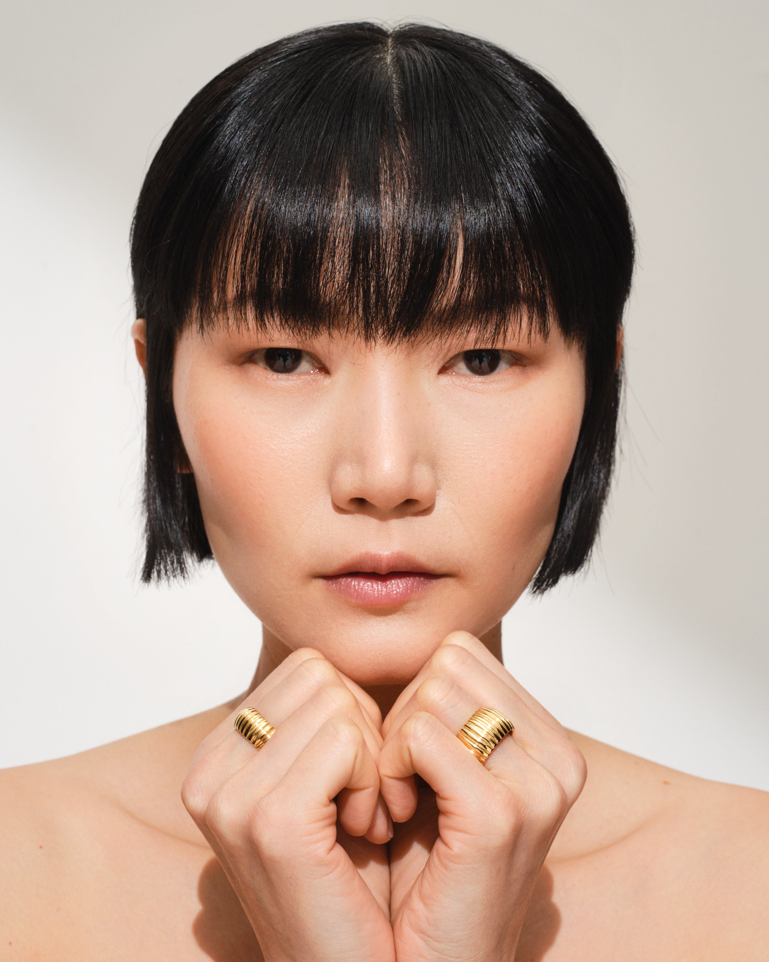 TOM WOOD Tubogas Ring Slim サイズ60 Tubogas Ring Medium Gold – Tom Wood