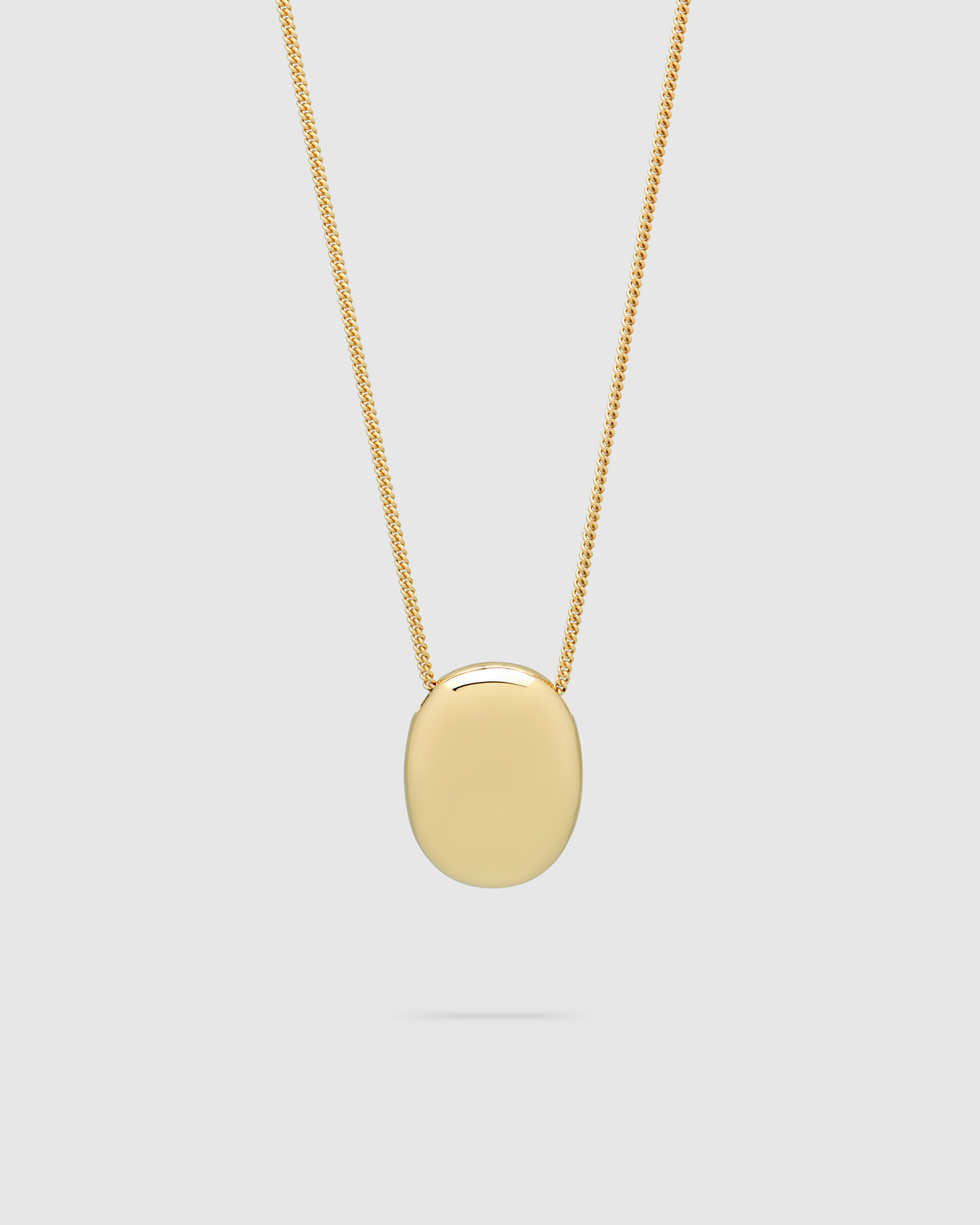 Pebble Pendant Gold