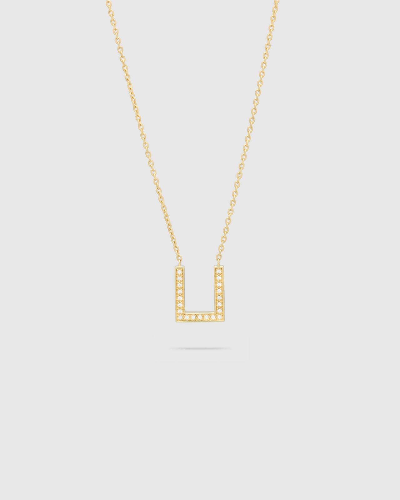Sleek Pendant Gold Brilliant