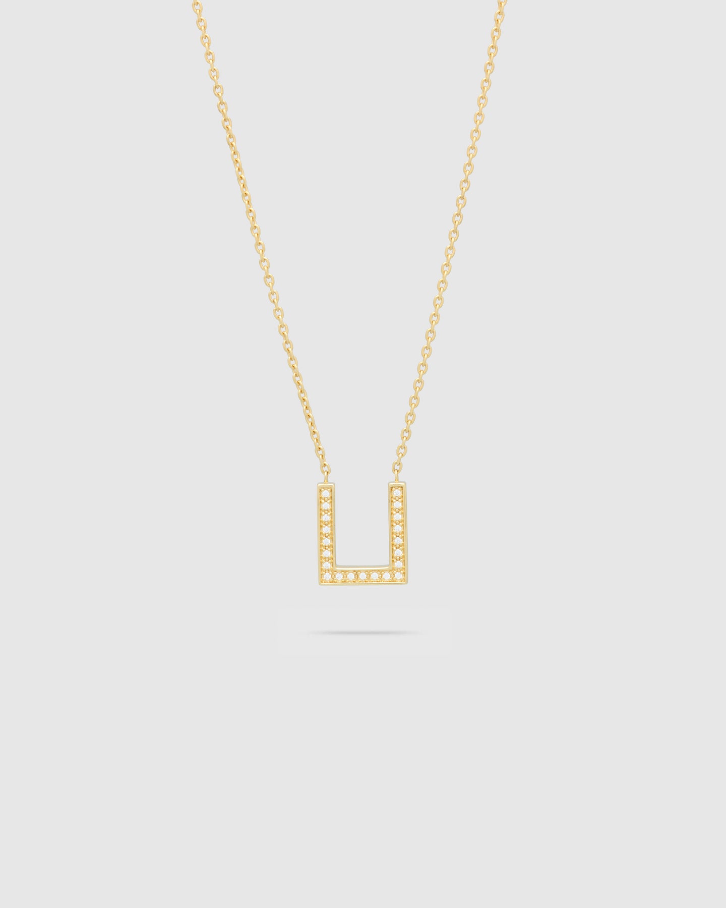 Sleek Pendant Gold Brilliant