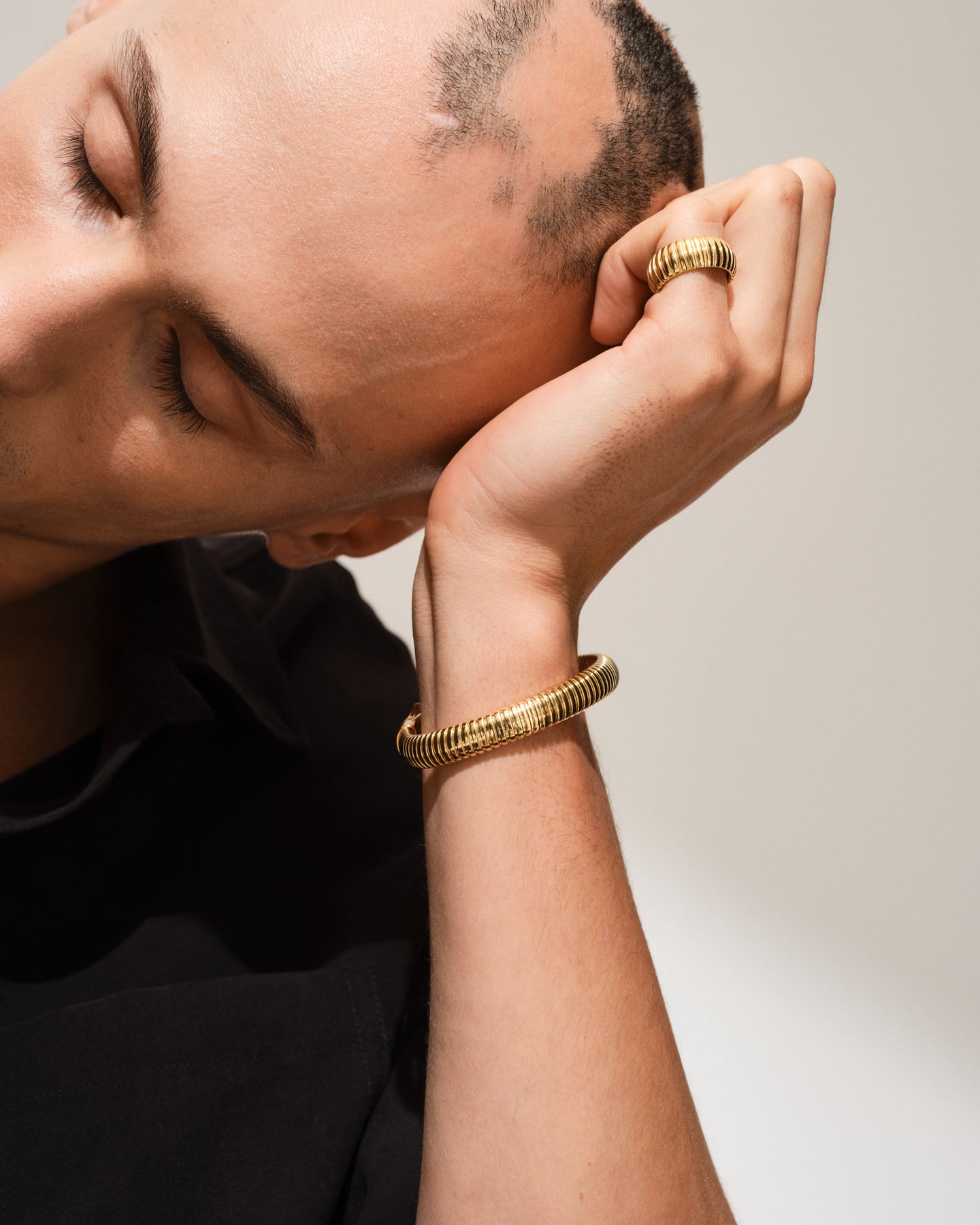 Tubogas Bracelet Gold