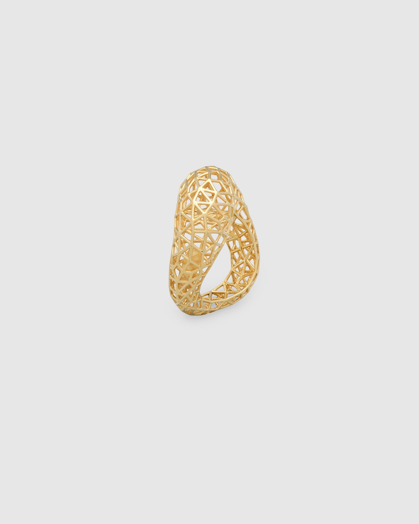 Maze Ring Gold