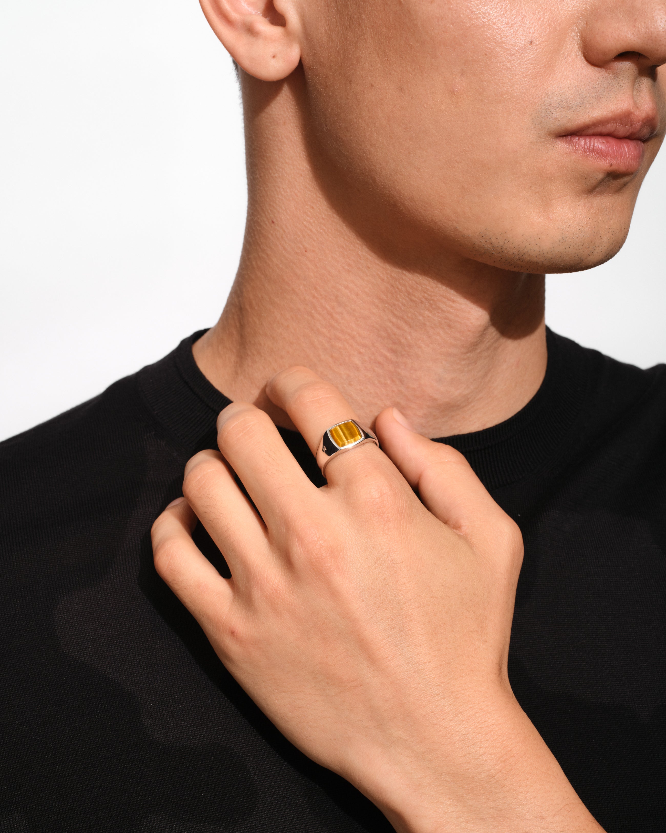 C*2様 トムウッド TOM WOOD Kay Ring Tiger Eye 1 Kay Ring Tiger Eye – Tom Wood