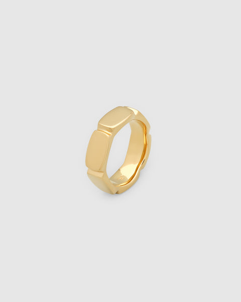 Umi Band Ring Medium Gold – Tom Wood