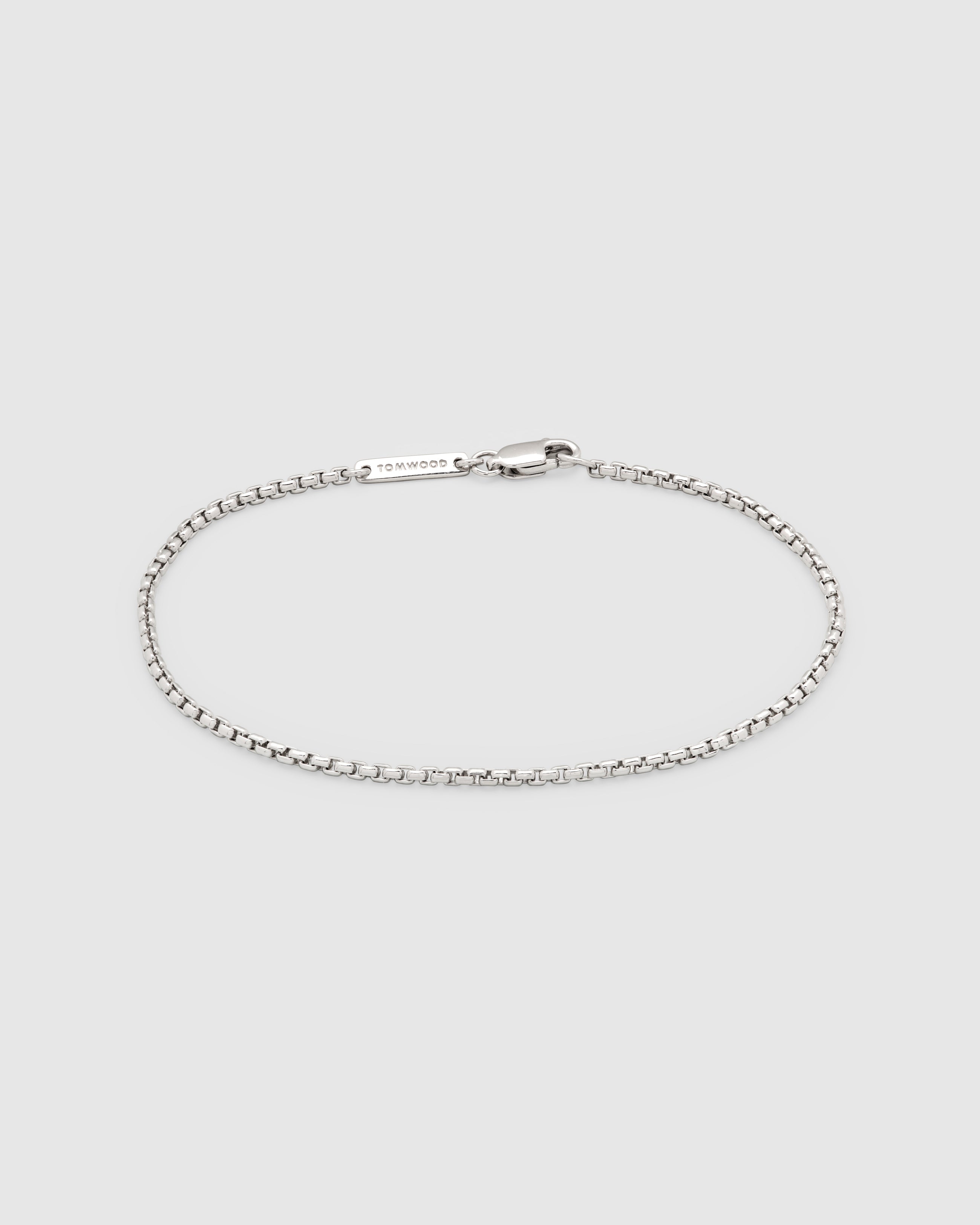 アクセサリー TOM WOOD Lee bracelet Slim 7inch 18cm Lee Bracelet Slim – Tom Wood