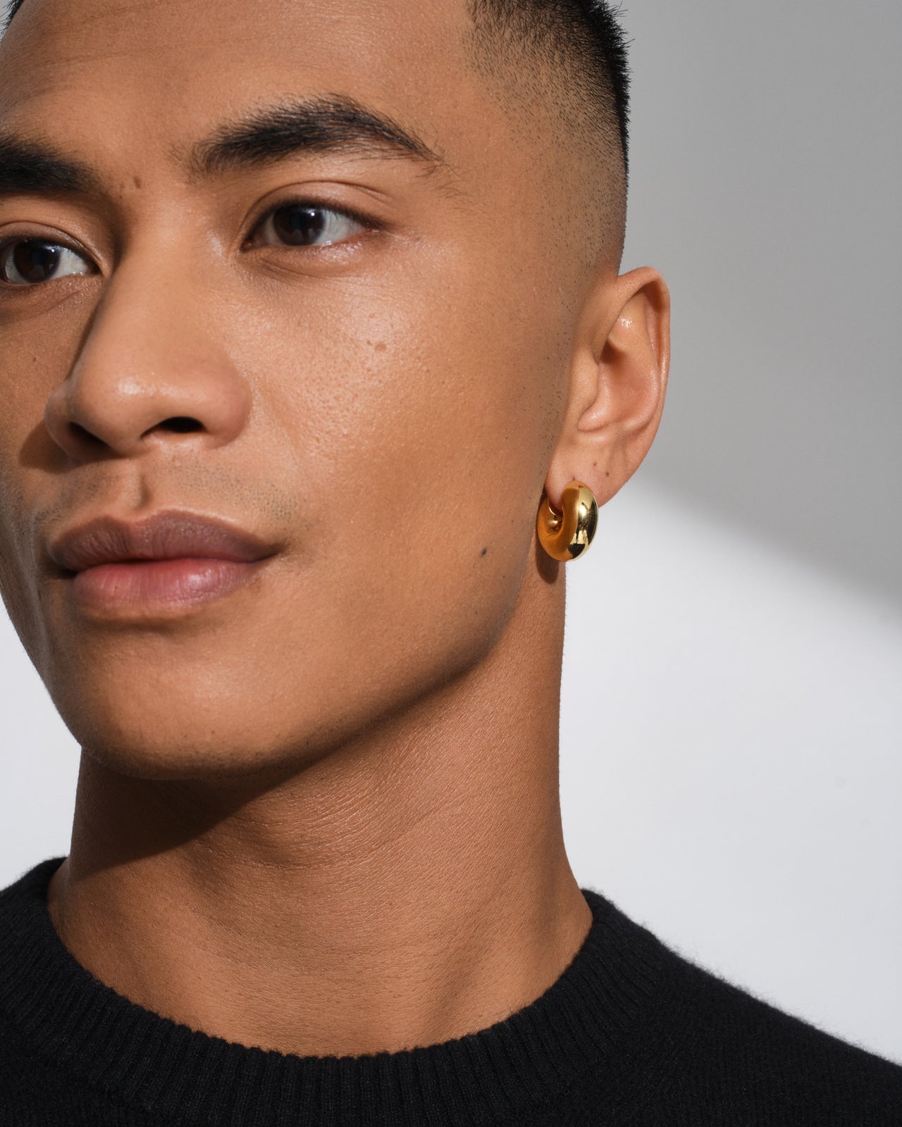 Sphere Hoops Gold