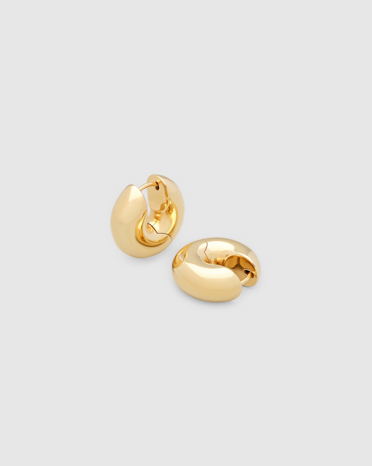 Sphere Hoops Gold