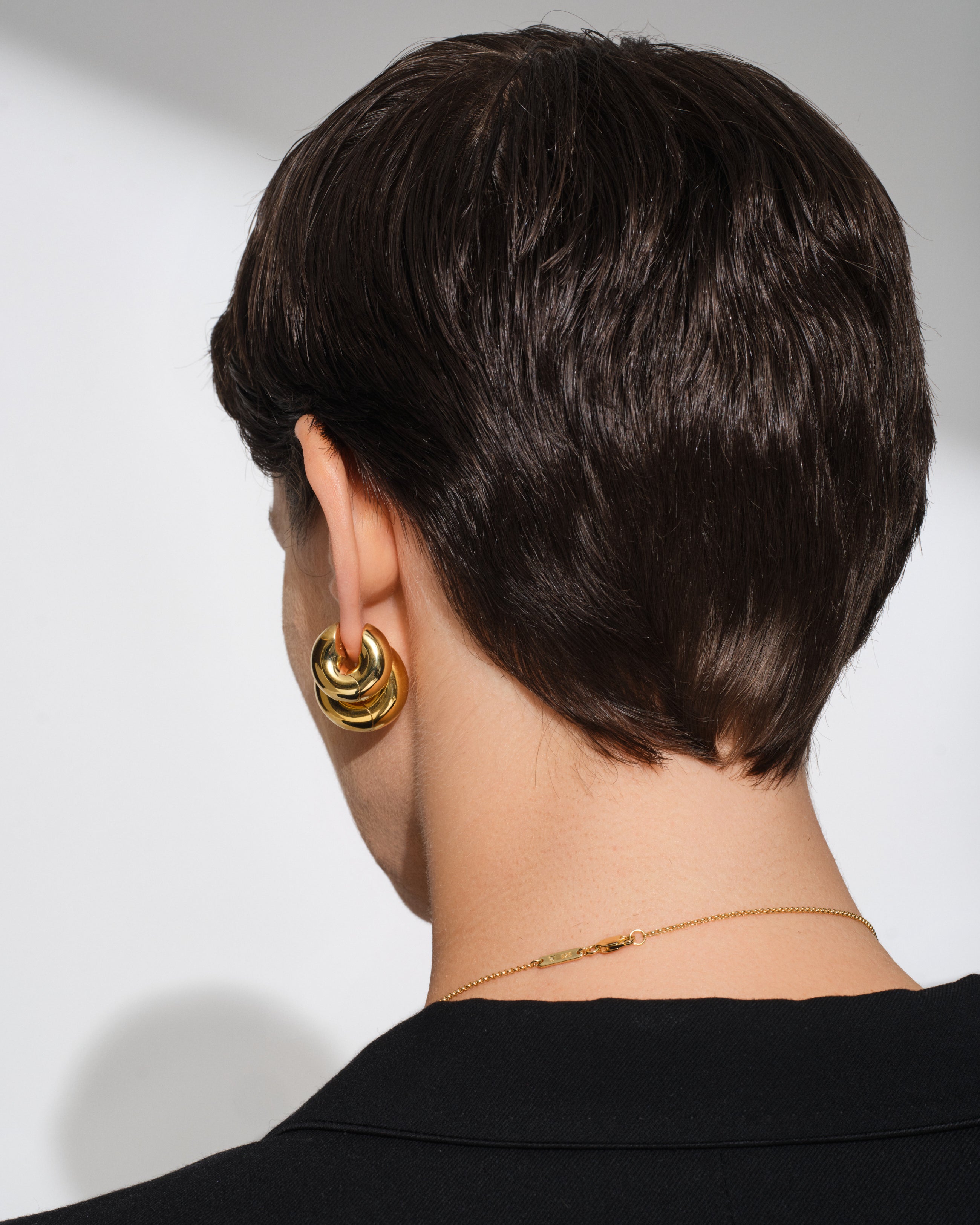 Sphere Hoops Gold – Tom Wood