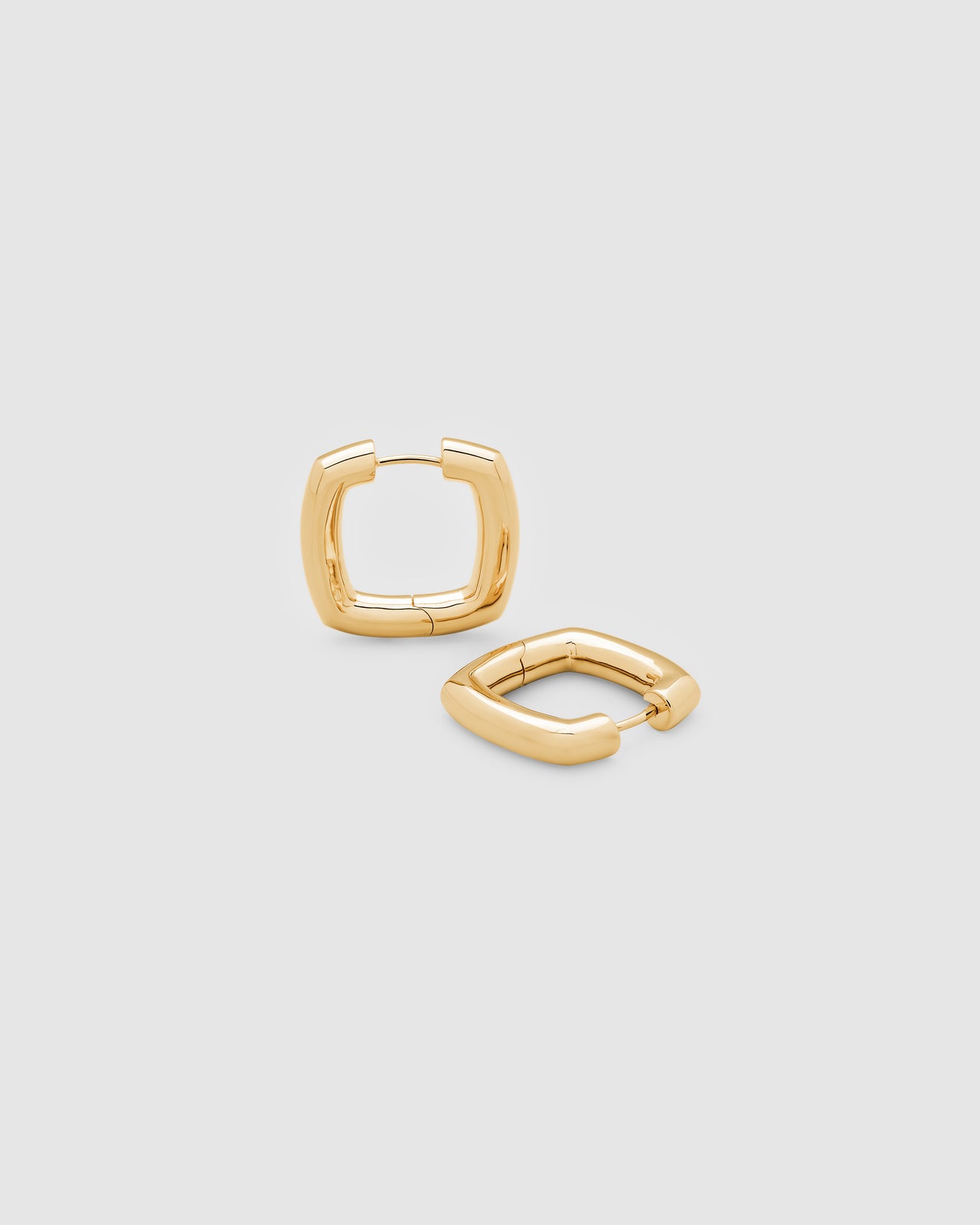 Frame Hoops Medium Gold
