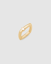 Frame Ring Slim Gold Marquise