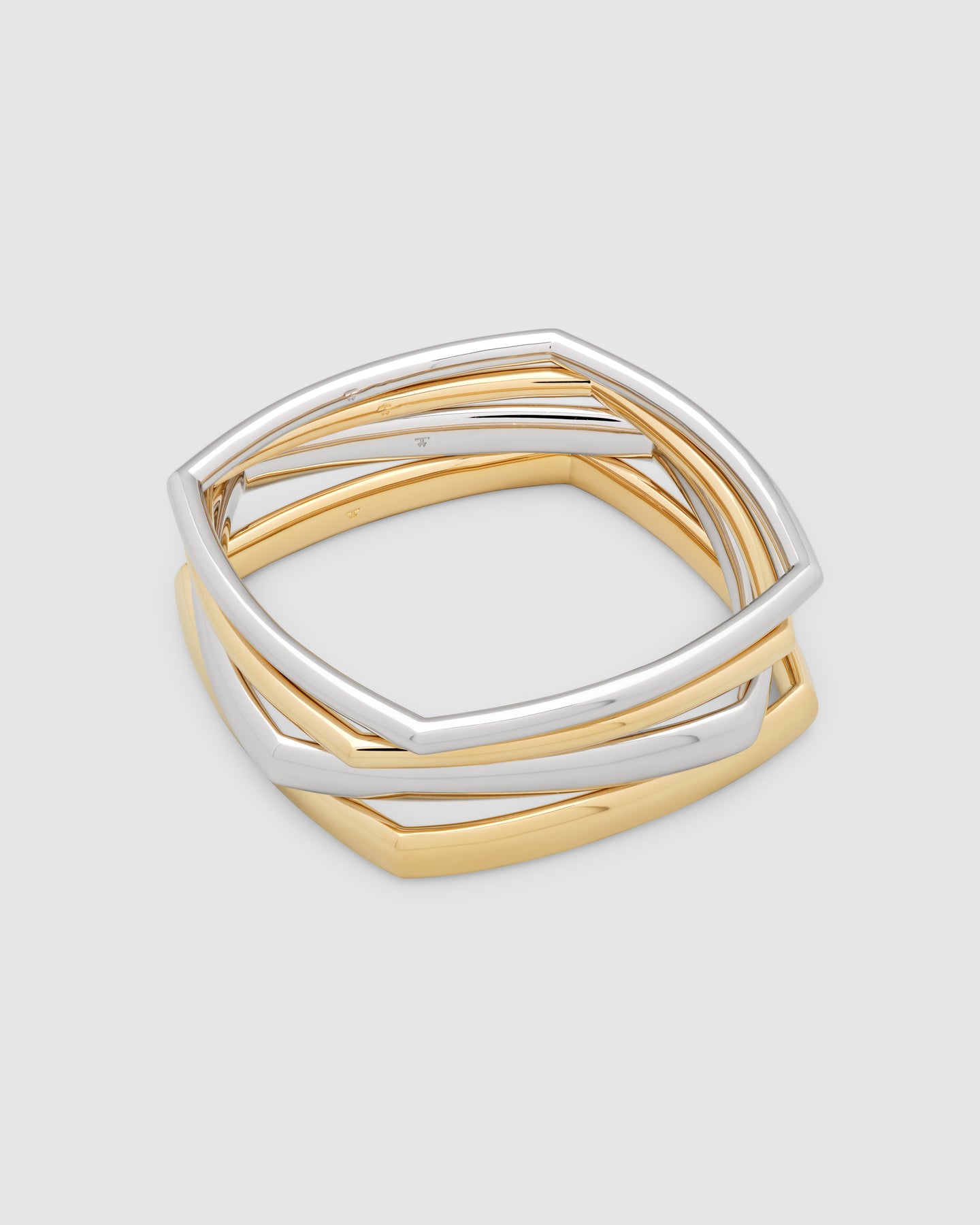 Frame Bangle Gold