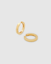 Beck Hoops Medium Gold