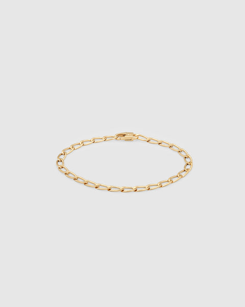 Arlo Bracelet Medium Gold – Tom Wood