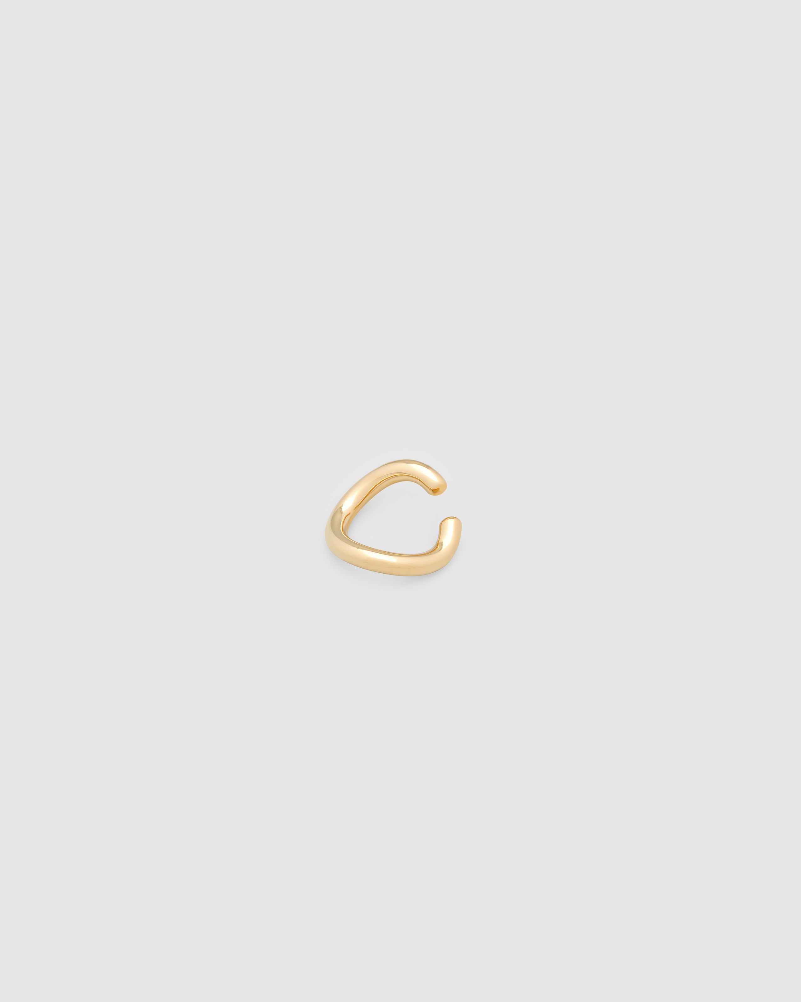 River Ear Cuff Gold