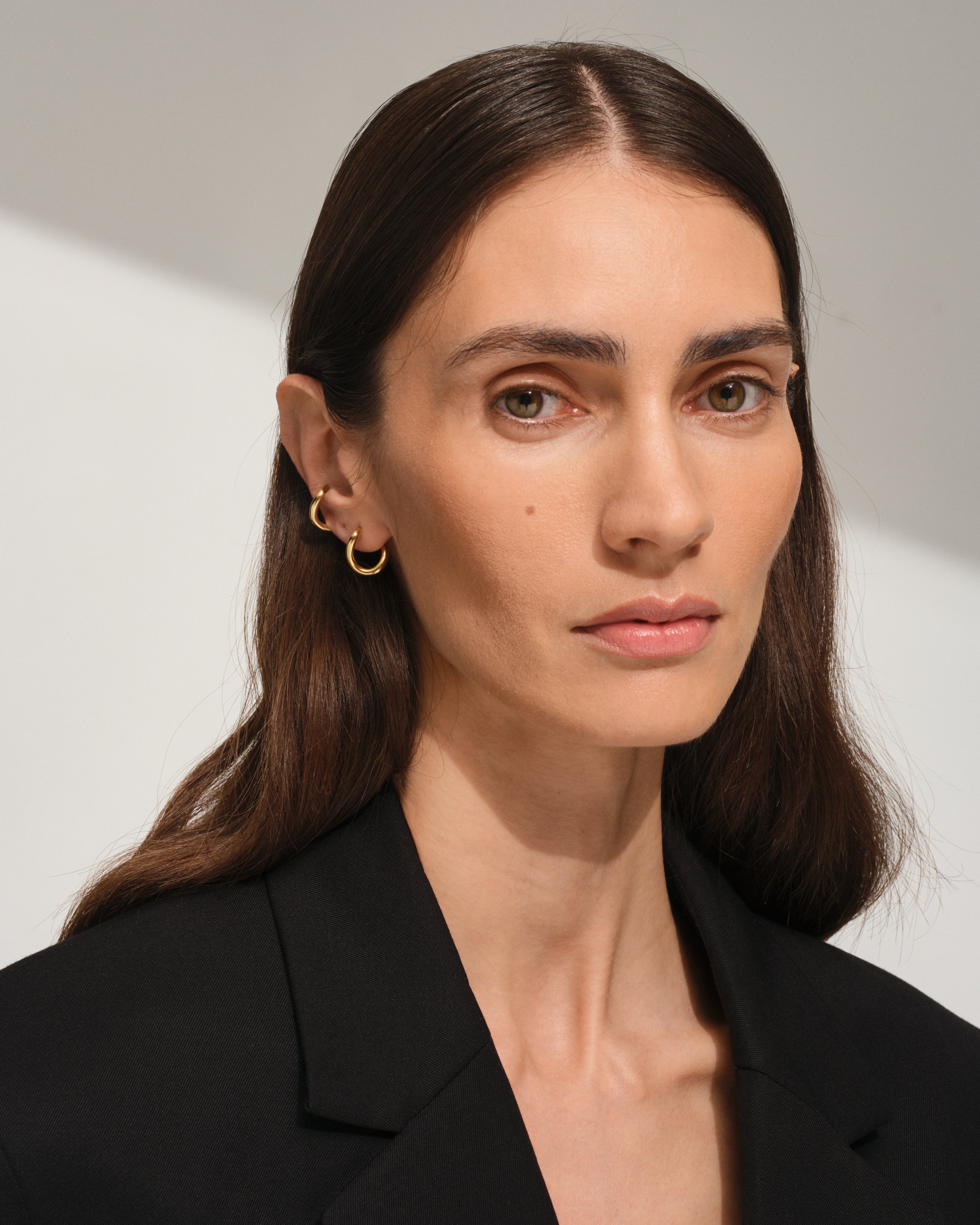 River Ear Cuff Gold