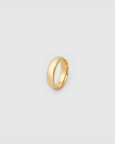 Classic Band 9K Large Polished – Tom Wood