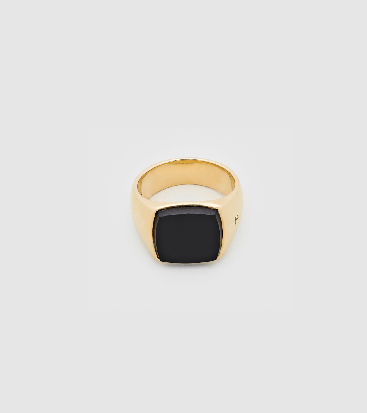 Cushion Gold Black Onyx