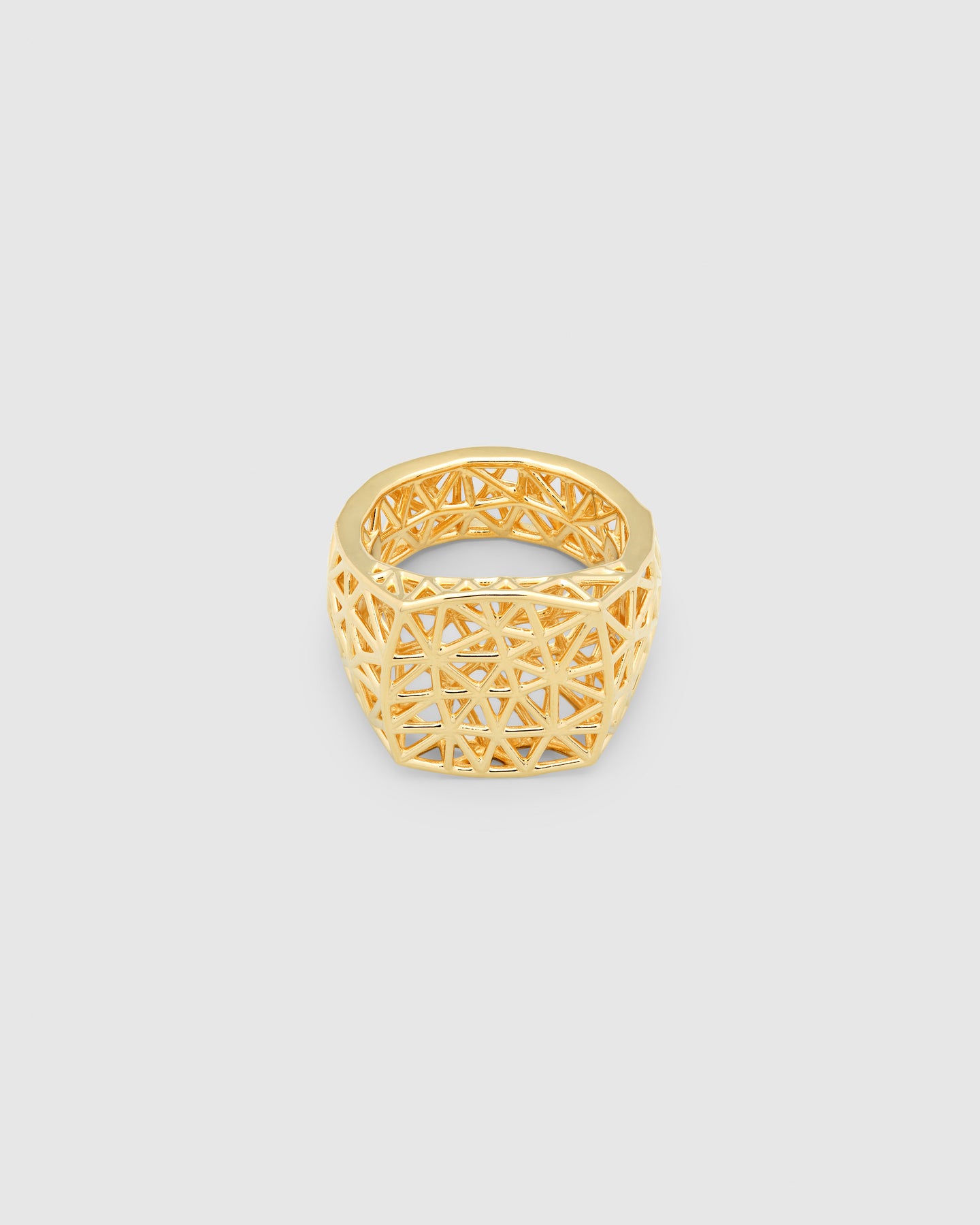 Mesh Ring Gold