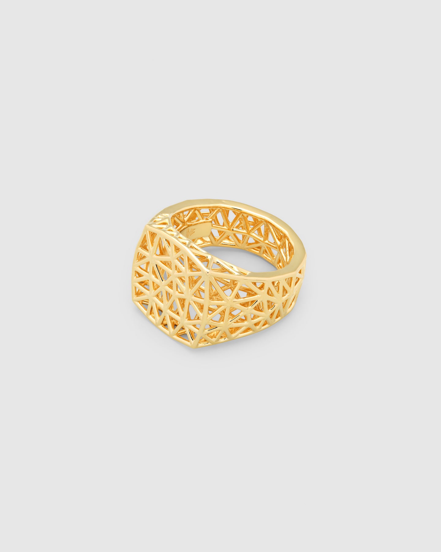 Mesh Ring Gold