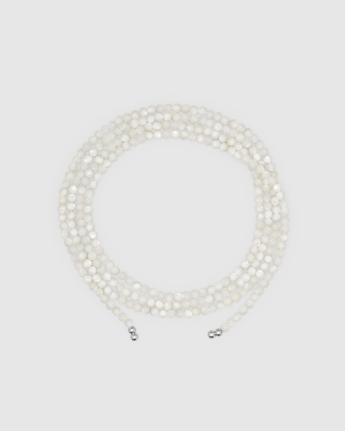 Cove Lace Necklace White MOP