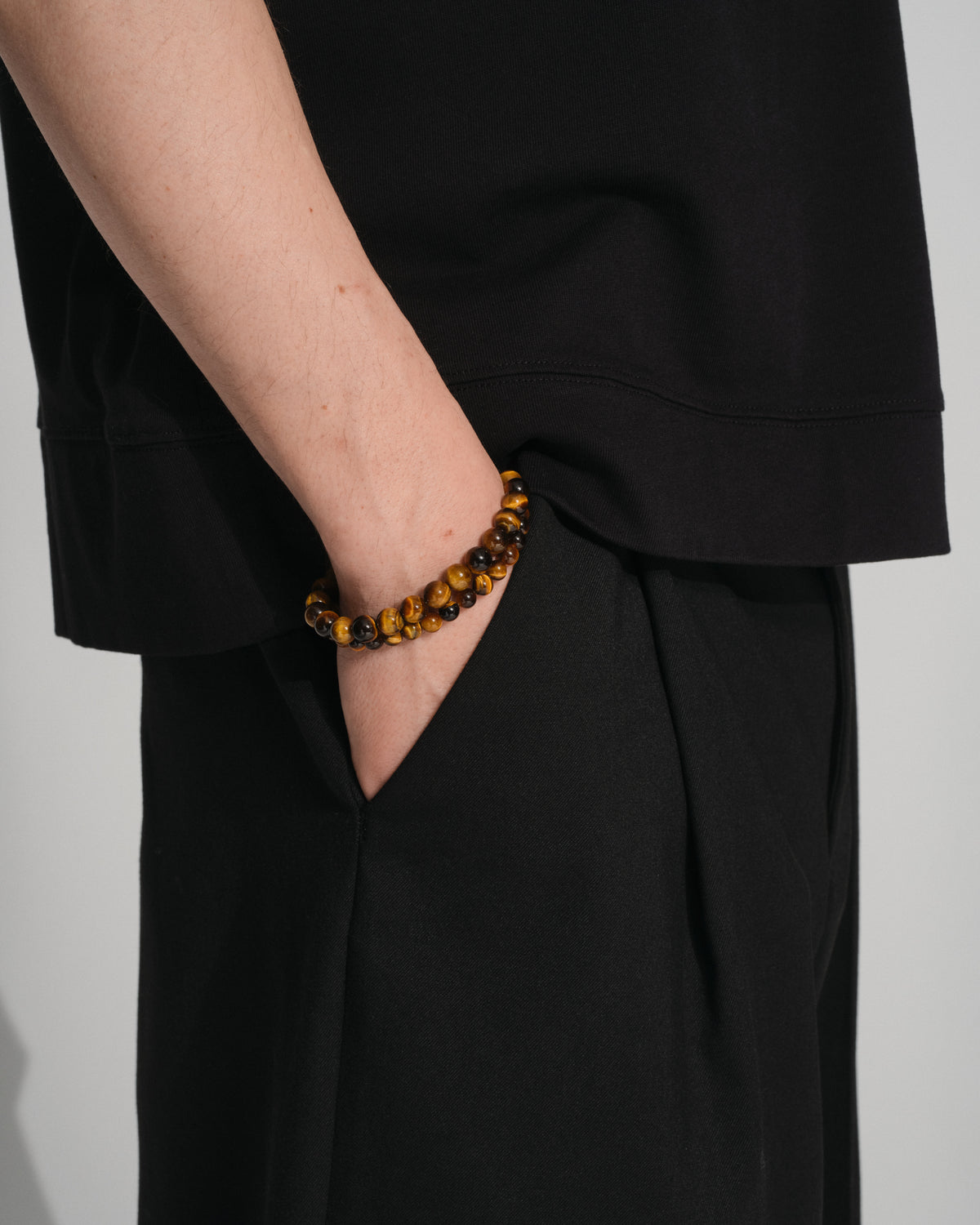 Cove Bracelet Slim Tiger Eye