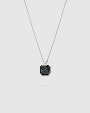 Dan Pendant Black Larvikite