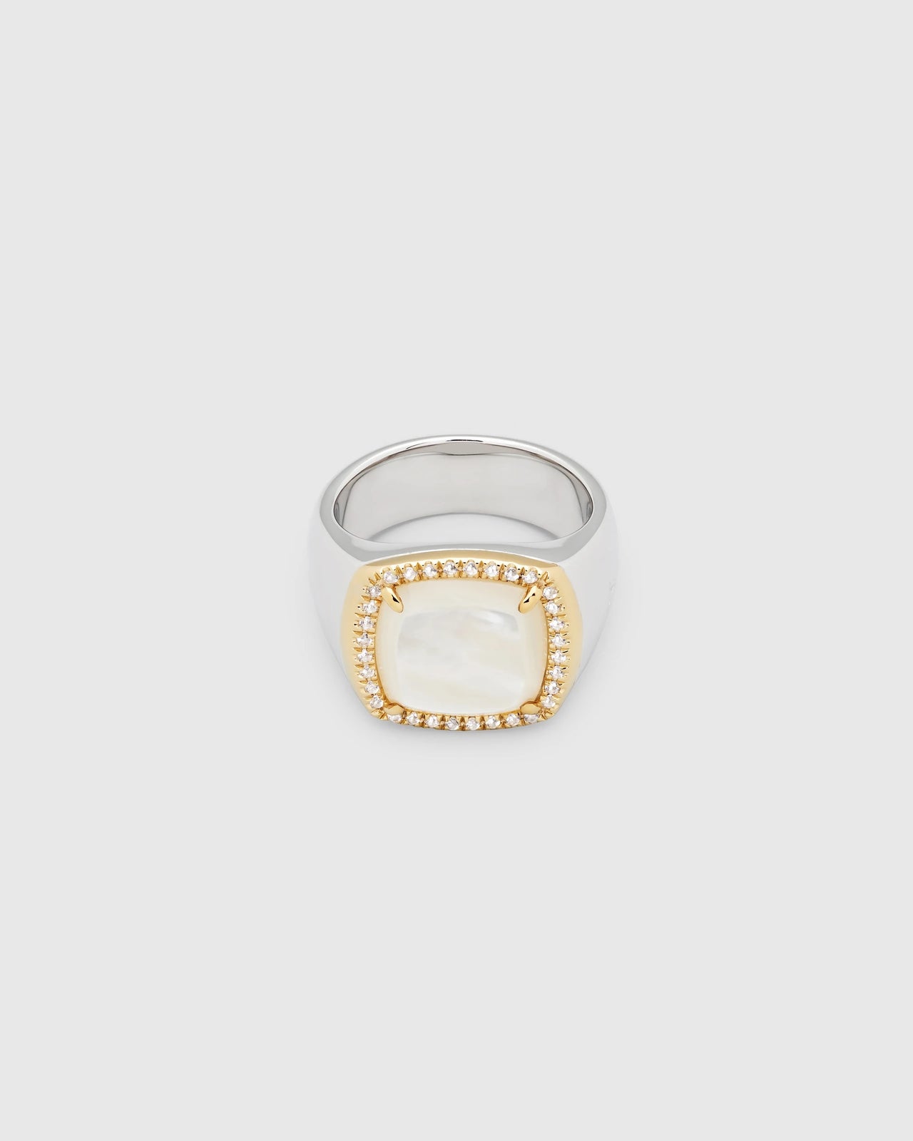 May Ring White MOP