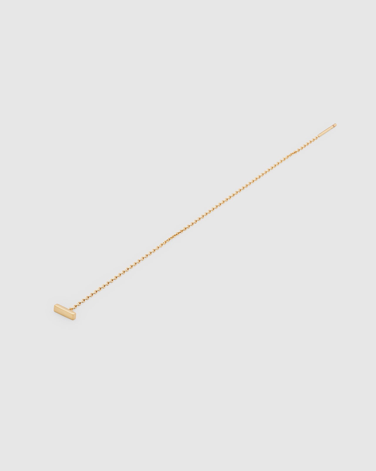 Sleek Ear Chain Gold 140 mm