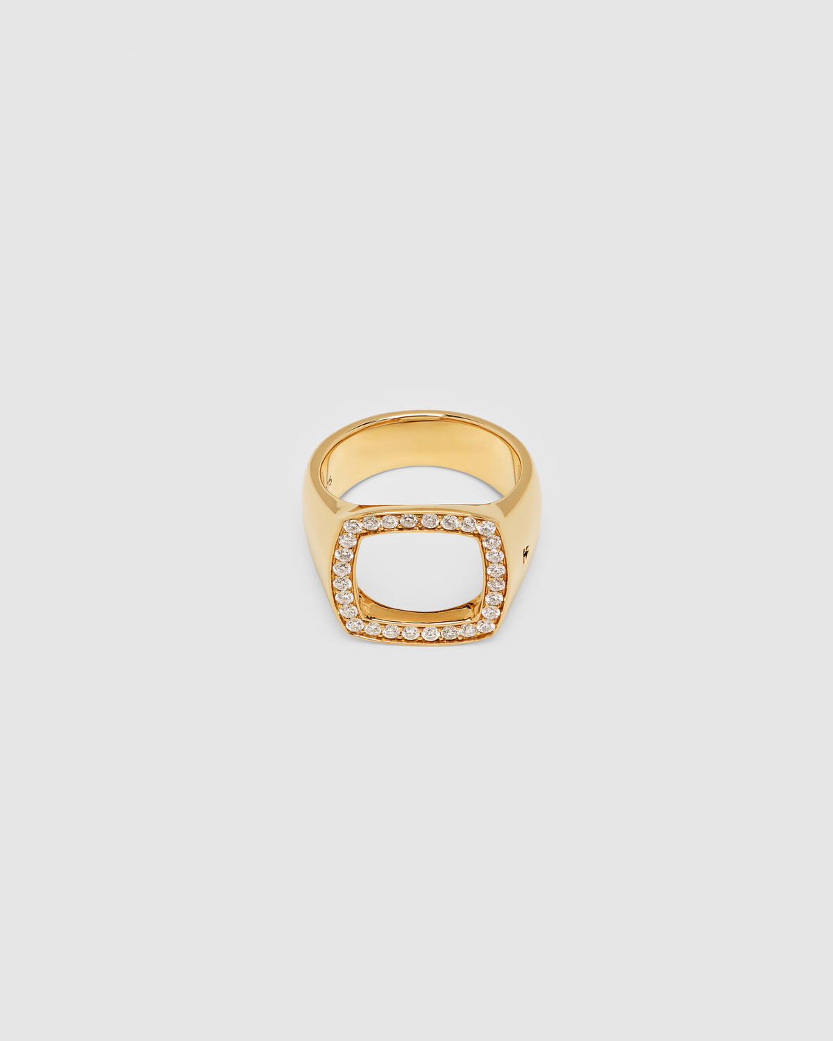 Cushion Open Gold Brilliant – Tom Wood