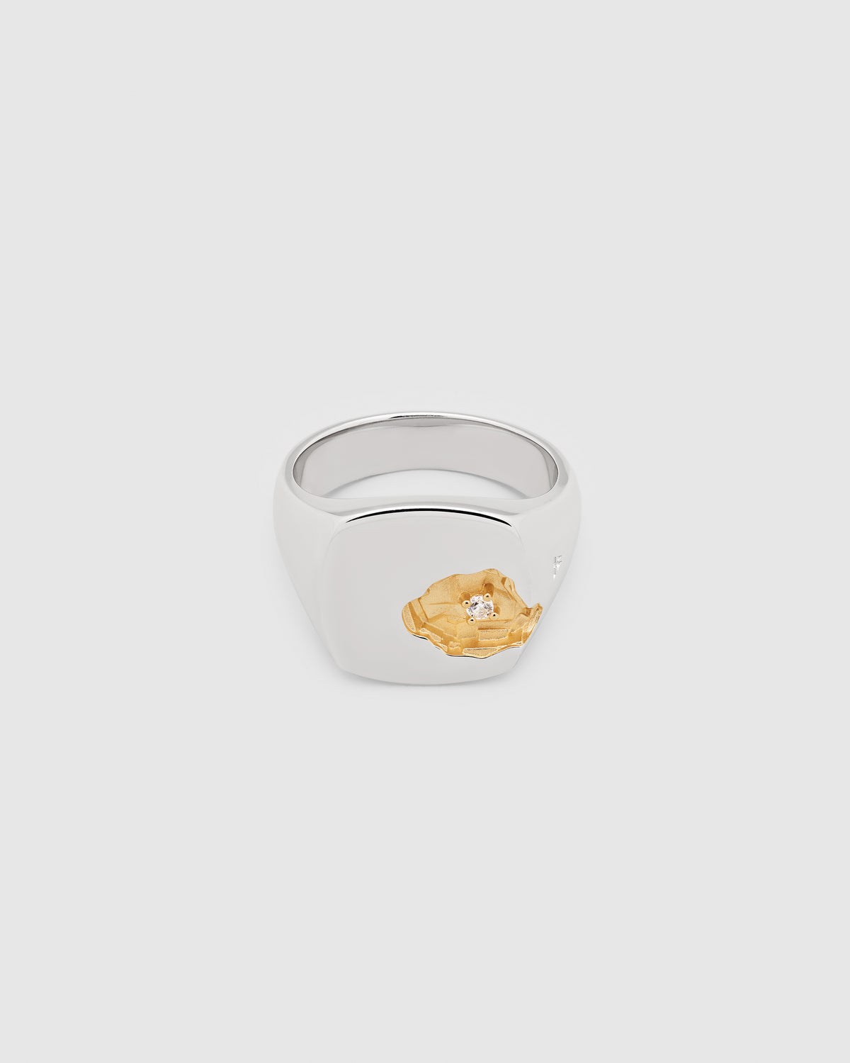 Mined Ring Large – Tom Wood
