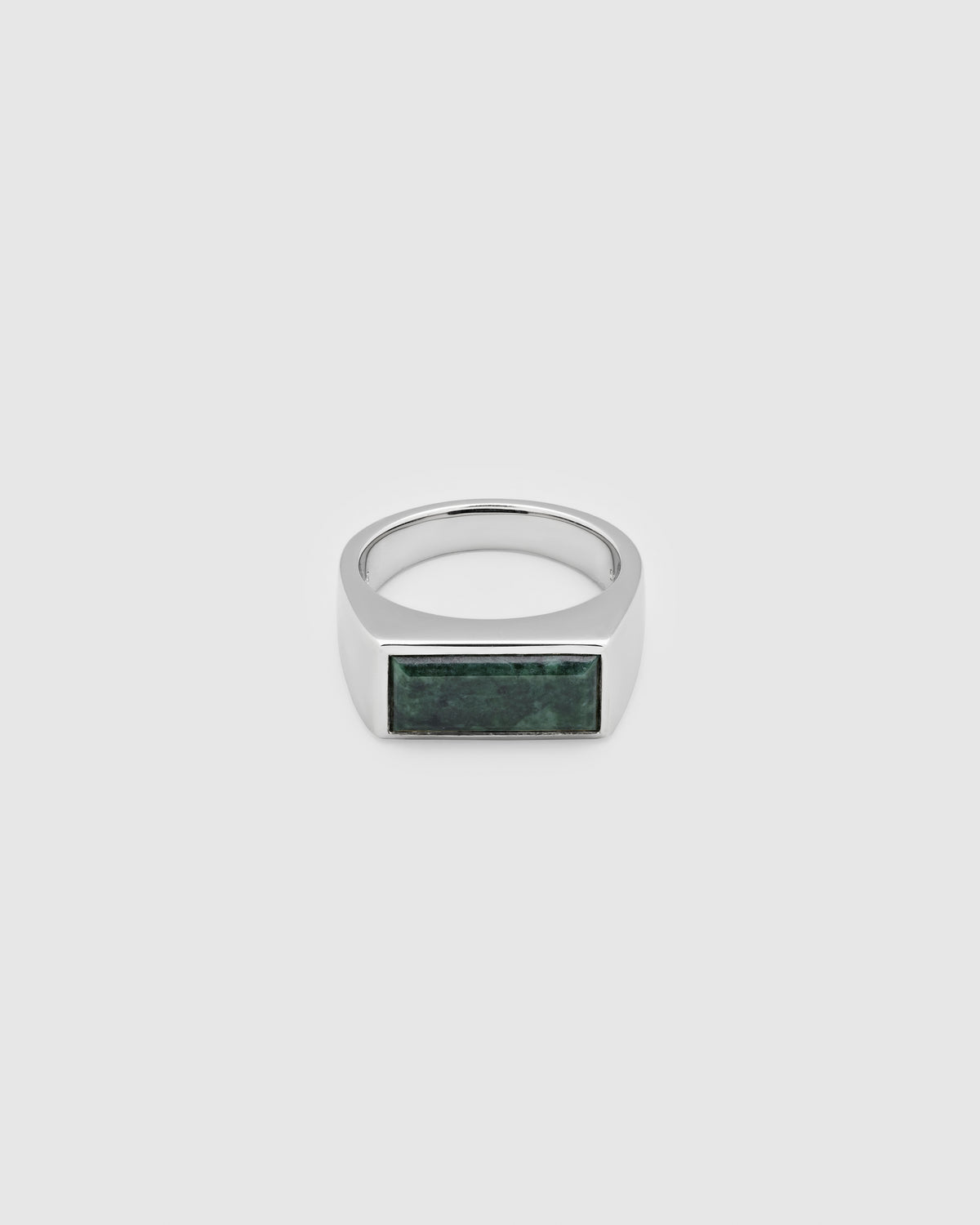 Peaky Ring Green Marble 